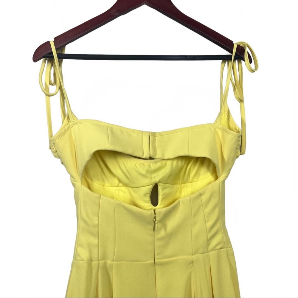 House of CB ‘Soren’ Buttercup Cutout Mermaid Midi  NWOT - Picture 7 of 9
